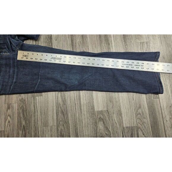 Tommy Hilfiger Womens Size 6 Short Straight Leg Pockets Denim Blue Jeans - Picture 9 of 11